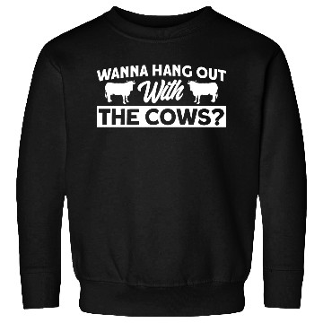 Discover Farming Dairy Cow Gift Sweatshirts