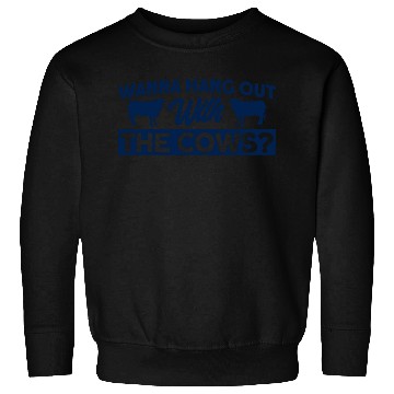 Discover Farming Dairy Cow Gift Sweatshirts