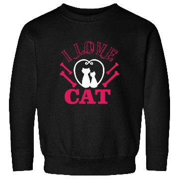 Discover I love cat Sweatshirts