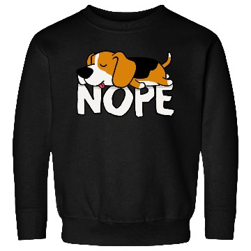 Discover Nope! Cute Beagle Sweatshirts