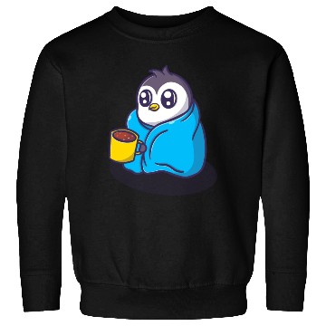 Discover Cute penguin cartoon illustration Sweatshirts