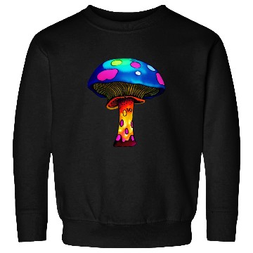 Discover Trippy Psychedelic Rave Trip Mushrooms Goa Sweatshirts