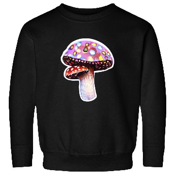 Discover Trippy Psychedelic Rave Trip Mushrooms Goa Sweatshirts