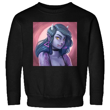 Discover Alpha Female illustration as vampire Sweatshirts