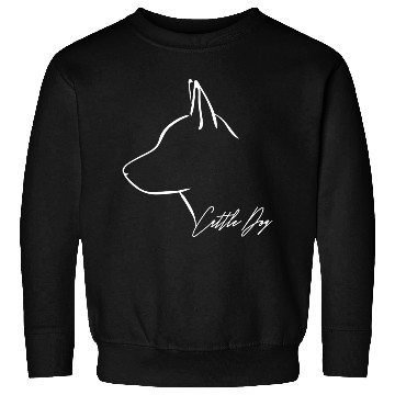 Discover Cattle Dog Profile dog mom Sweatshirts