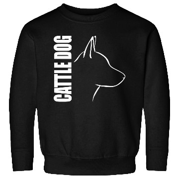 Discover Cattle Dog Profile dog mom Sweatshirts