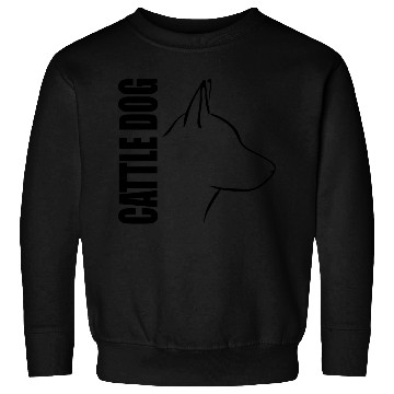 Discover Cattle Dog Profile dog mom Sweatshirts