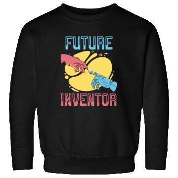 Discover Future Inventor AI Artificial Intelligence Robot Sweatshirts