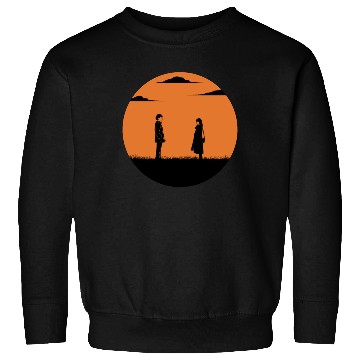 Discover Love or parting in the full moon Sweatshirts