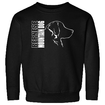 Discover Funny Bernese Mountain Dog Profile dog mom Sweatshirts