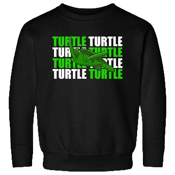 Discover Turtle illustration green Sweatshirts