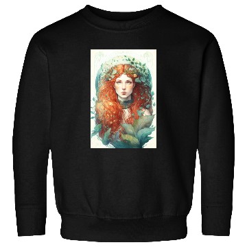 Discover druid red hair spring forest elf nature fairy Sweatshirts
