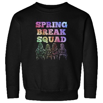Discover Spring Break Squad Summer Vacation Spring Break Sweatshirts