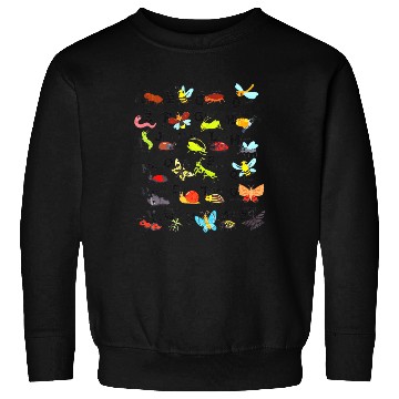 Discover Bug Alphabet Insect Alphabet Back to School Alphab Sweatshirts