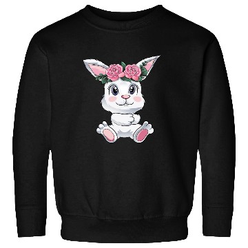 Discover Easter Bunny Cute bunny Flowers Eggs Sweatshirts