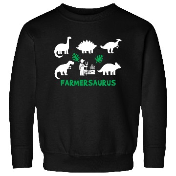 Discover Farmer Saurus Dinosaurs Sweatshirts