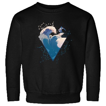 Discover Surfer on the wave Sweatshirts