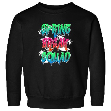 Discover Spring Break Squad Summer Vacation Spring Break Sweatshirts