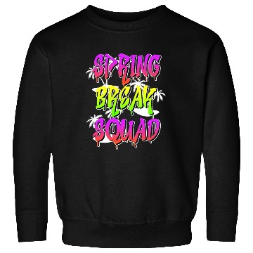 Discover Spring Break Squad Summer Vacation Spring Break Sweatshirts