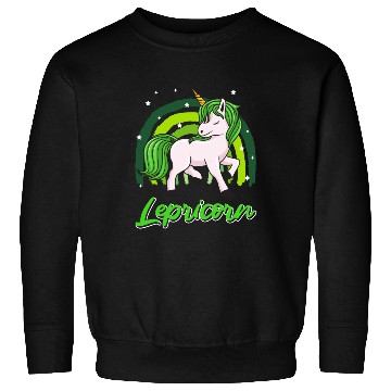Discover Lepricorn St. Patrick's Day Unicorn Women Sweatshirts