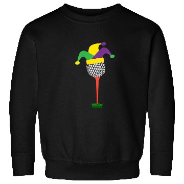 Discover Golf Ball Hat Fun Mardi Gras Sweatshirts