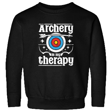 Discover Archery is my therapy Sweatshirts
