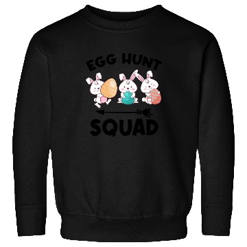 Discover Fun Egg Hunt Squad Easter Day Family Matching Hunt Sweatshirts