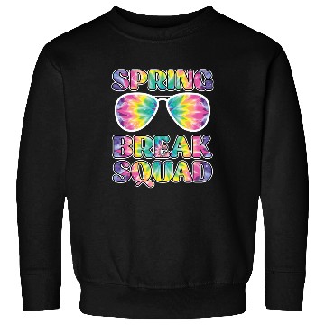 Discover Spring Break Squad Summer Vacation Spring Break Sweatshirts