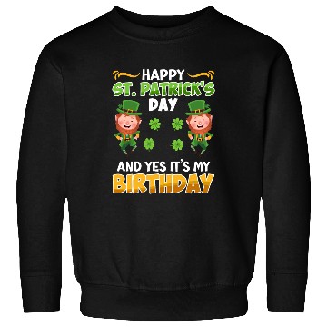 Discover St. Patrick's Day Birthday Sweatshirts