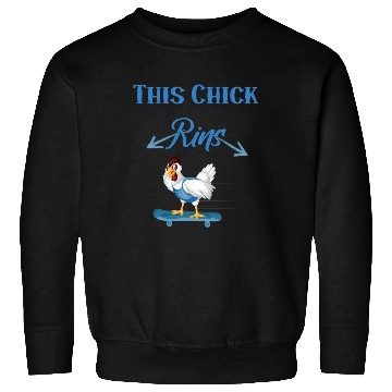 Discover Runs Saying Running Chicken Sweatshirts
