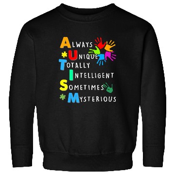 Discover Kindness Always Unique Totally Autism Awareness Ha Sweatshirts