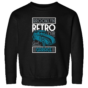 Discover Retro Car Sweatshirts Design
