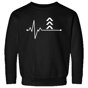 Discover Heart beat down syndrome Awareness down right perf Sweatshirts