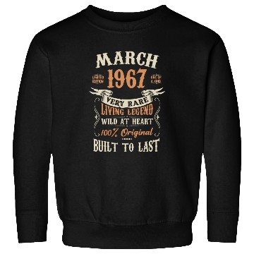 Discover March 1967 Birthday Surprise Sweatshirts