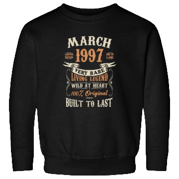 Discover March 1997 Birthday Surprise Sweatshirts