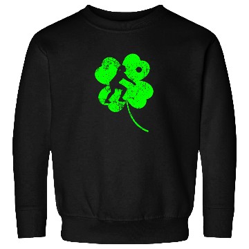 Discover Volleyball St. Patrick's day shamrock Sweatshirts