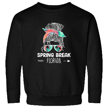 Discover Spring Break Florida off duty vacation teacher Sweatshirts
