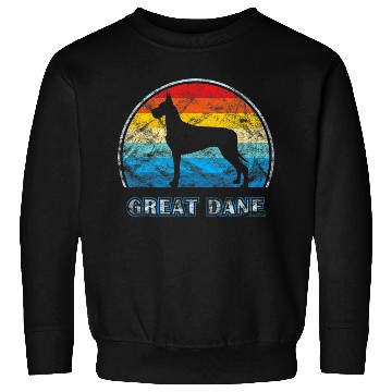 Discover Great Dane Vintage Design Dog Sweatshirts