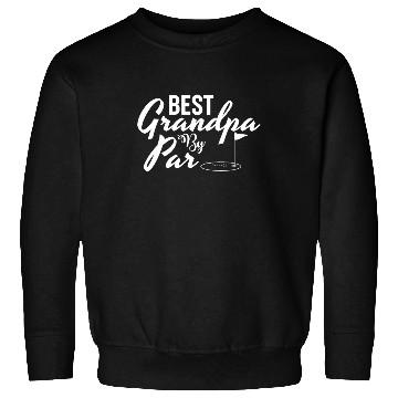 Discover Best Grandpa By Par Father's Day Golf Grandad Golf Sweatshirts