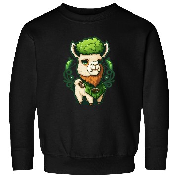 Discover Sweet St Patrick's Day Lama Sweatshirts