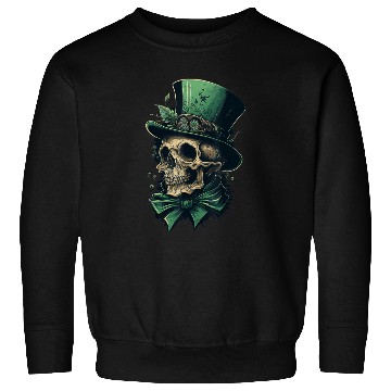Discover St Patrick s Lucky Irish Skull Sweatshirts