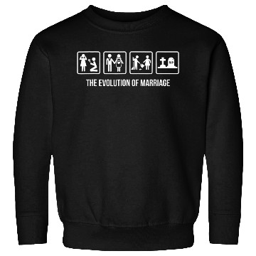 Discover The Evolution Of Marriage Beat Up Funny Wedding Sweatshirts