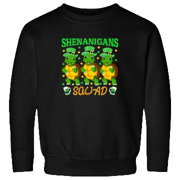 Discover Shenanigans Squad St. Patrick’s Day Cute Turtle Sweatshirts