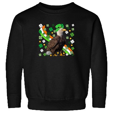 Discover Irish American Flag Eagle St. Patrick’s Day Sweatshirts