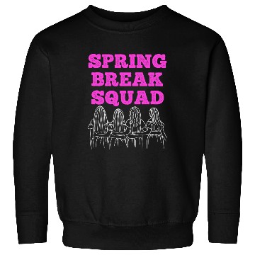Discover Spring Break Squad Summer Vacation Spring Break Sweatshirts