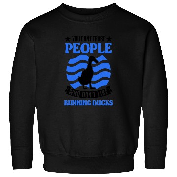 Discover Indian Runner Gift Running Duck Sweatshirts