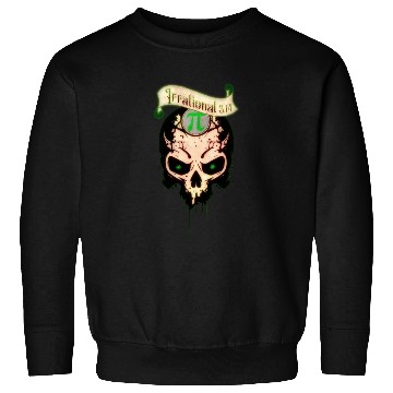 Discover PI Day Irrational Skull Forest Green Edition Sweatshirts