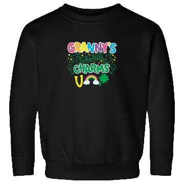 Discover Granny's Lucky Little Charms Clover Shamrock Sweatshirts