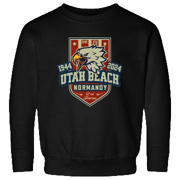 Discover Utah Beach Normandy D DAY 80 th anniversary Sweatshirts