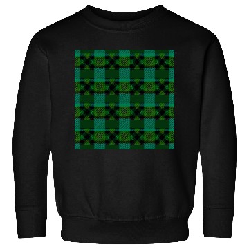 Discover Green and Yellow Tartan A Modern Take Sweatshirts